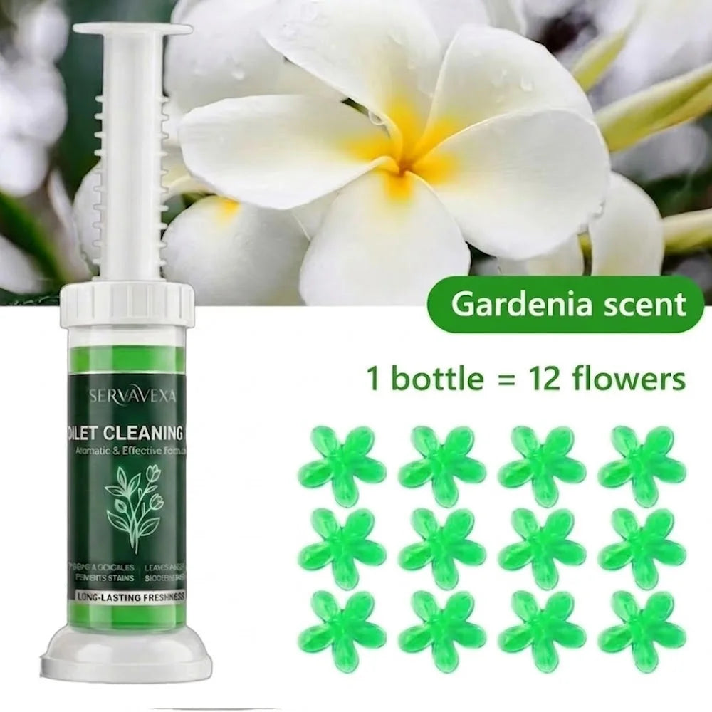 5Pcs Toilet Cleaning Gel Kit – Aromatic Deodorizer & Stain Remover