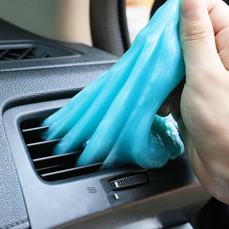 Car Interior Dust Removal Cleaning Gel – Reusable Magic Slime for Keyboard & Dashboard