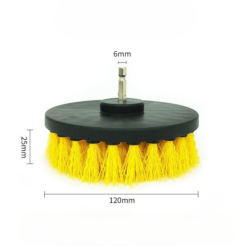 Electric Drill Scrubber Brush Kit – Multi-Surface Cleaning Brushes for Car & Home