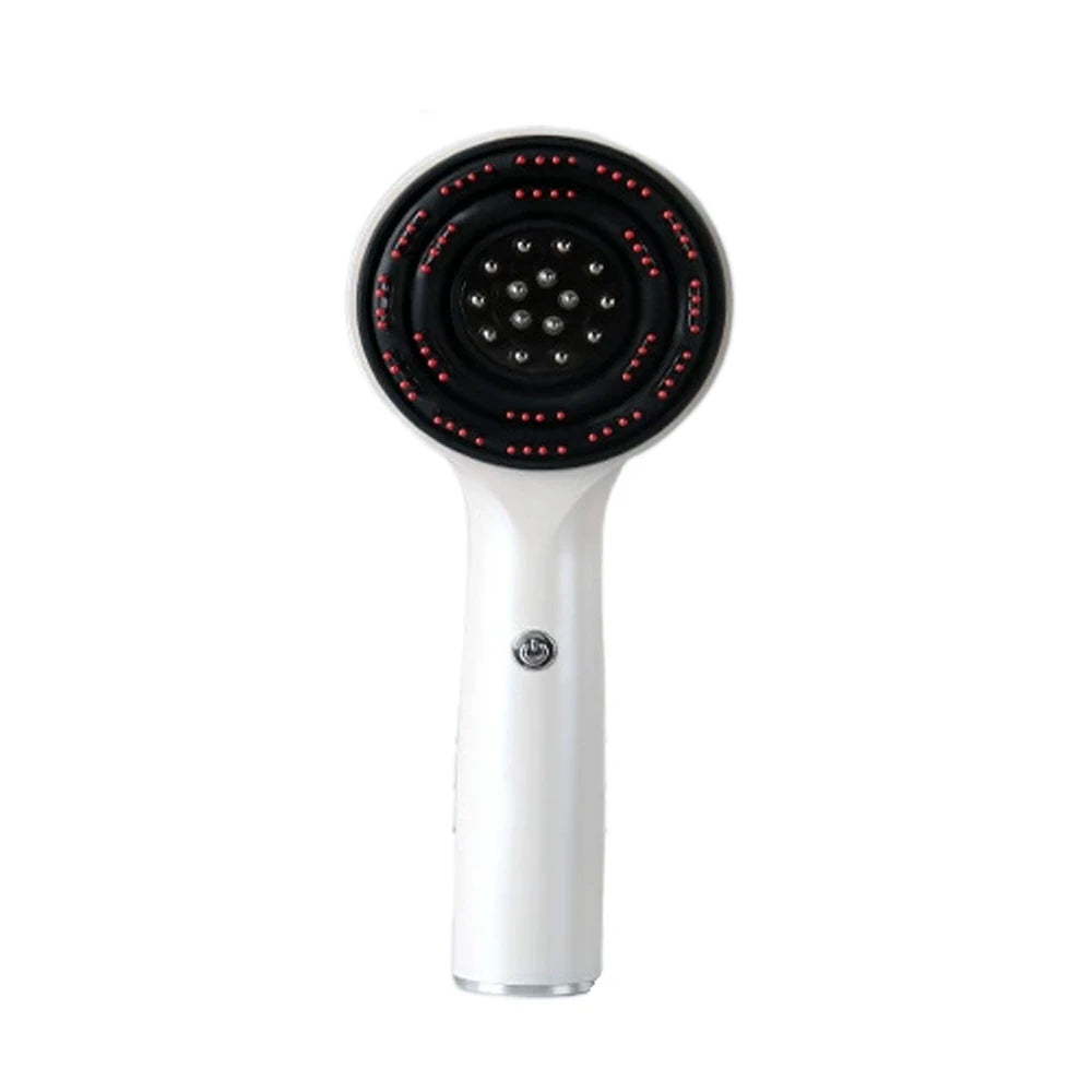 Electric Red Light Scalp Massage Comb Hair Growth Brush with Vibration Therapy Oil Applicator for Anti Hair Loss and Scalp Care