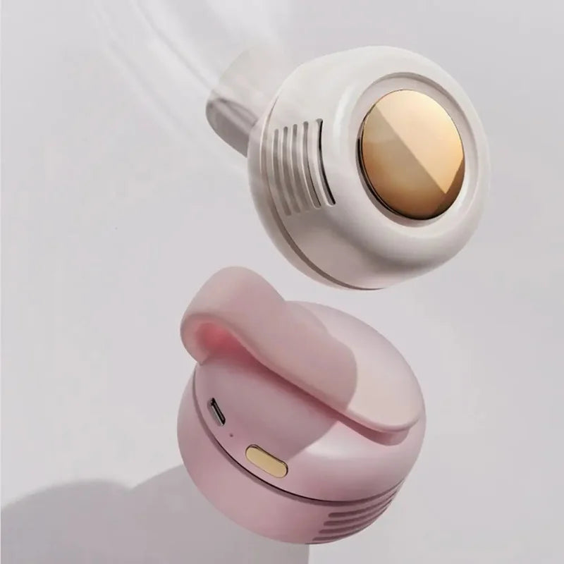 Portable USB Leafless Mini Fan – Silent Rechargeable