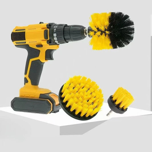 Electric Drill Scrubber Brush Kit – Multi-Surface Cleaning Brushes for Car & Home