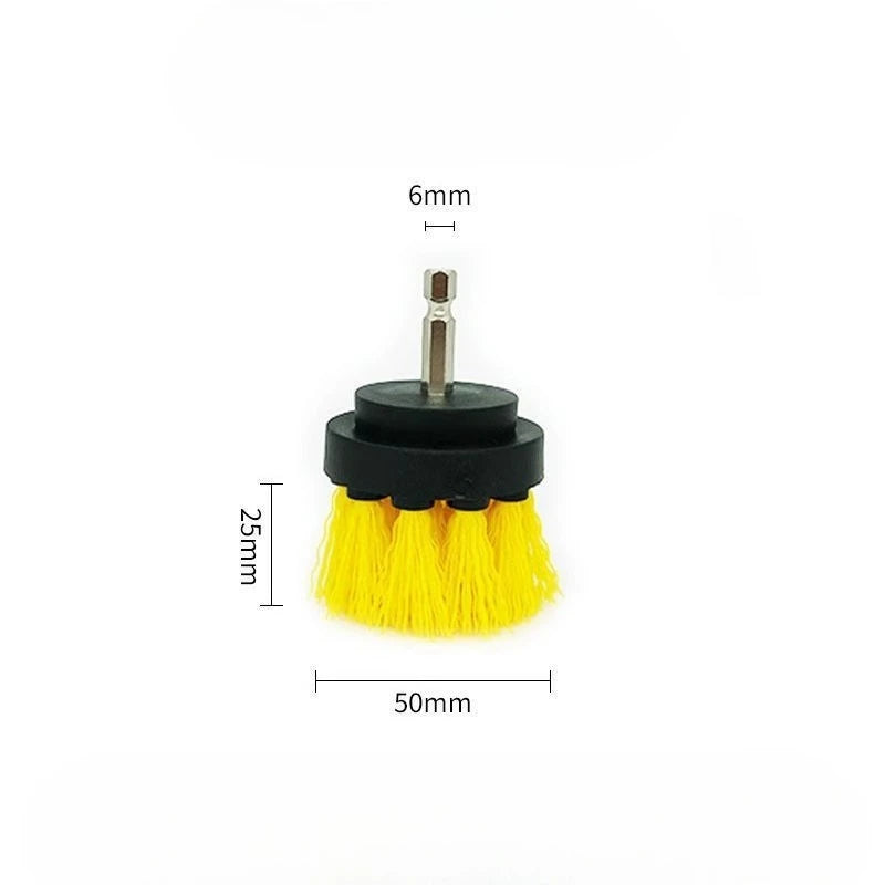 Electric Drill Scrubber Brush Kit – Multi-Surface Cleaning Brushes for Car & Home
