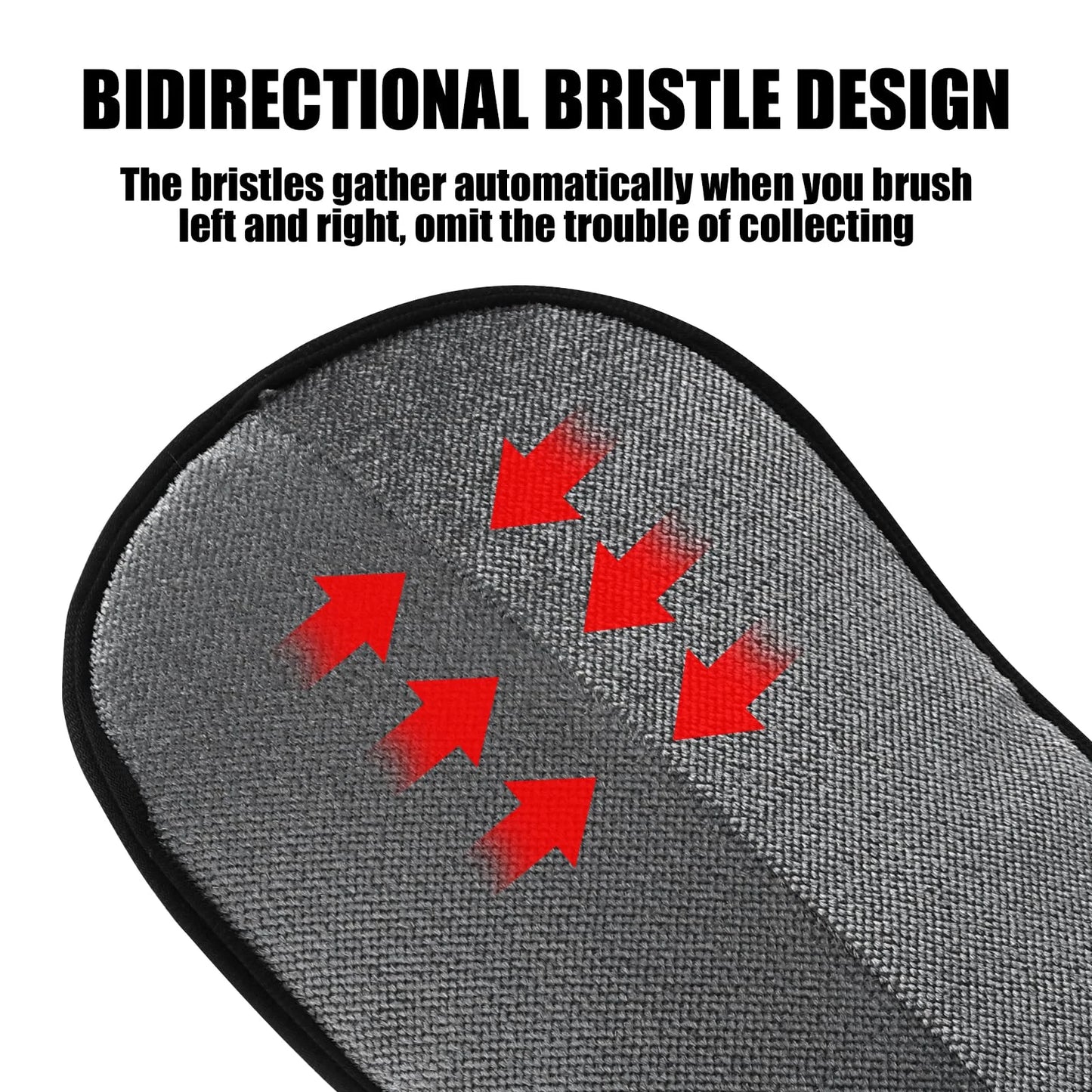 Reusable Double-Sided Pet Hair Removal Grooming Gloves