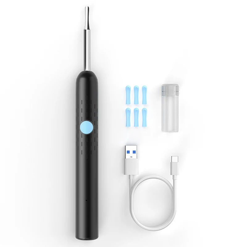Ear Cleaner Camera 4.2mm HD1080P Digital Ear Cleaning Endoscope WiFi Visual Ear Pick Video Ear Spoon 6LEDs Ear Wax Removal Tool