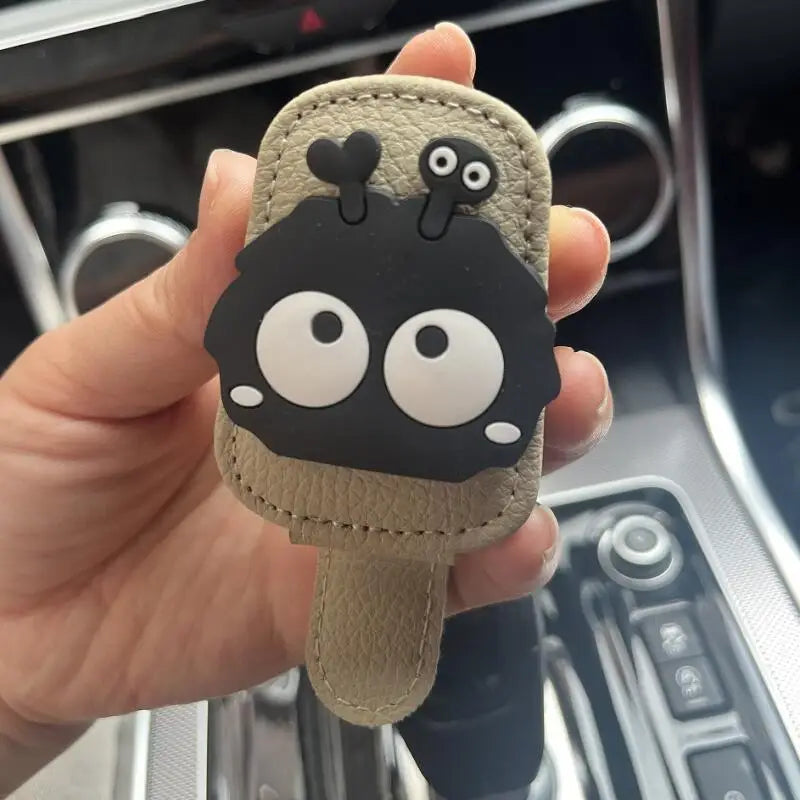 Magnetic Car Sun Visor Glasses Holder Clip – Cute Elf Design