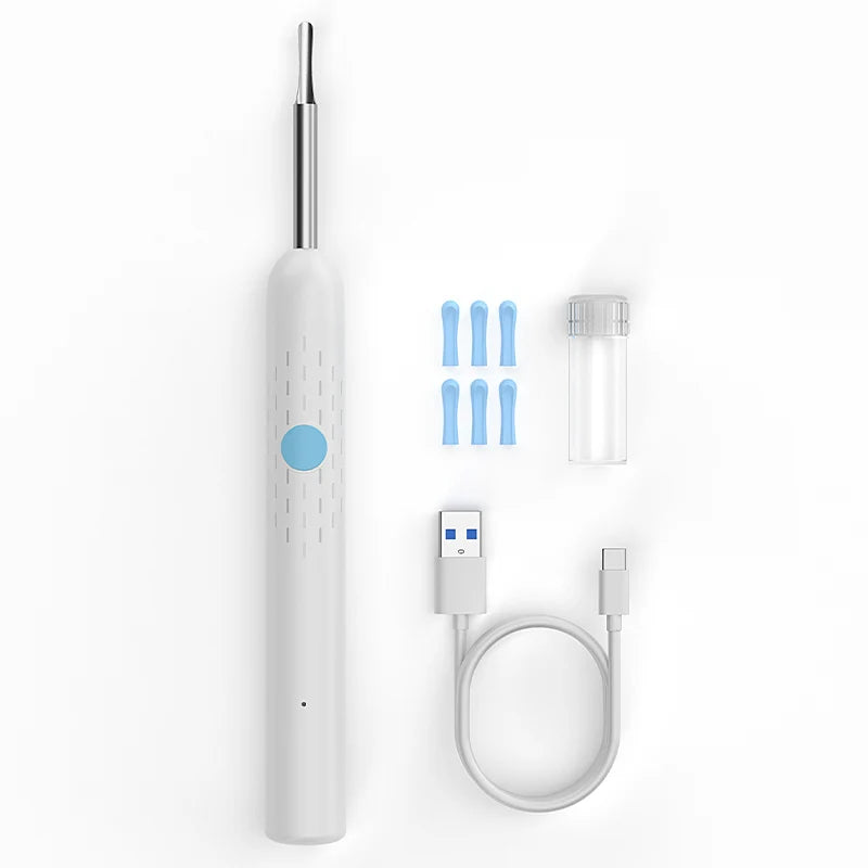 Ear Cleaner Camera 4.2mm HD1080P Digital Ear Cleaning Endoscope WiFi Visual Ear Pick Video Ear Spoon 6LEDs Ear Wax Removal Tool