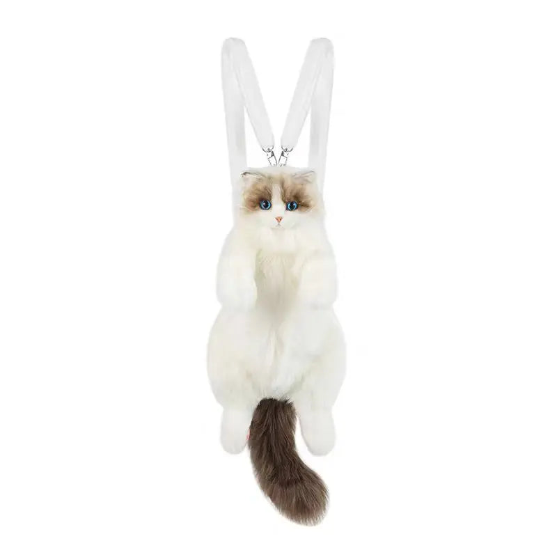 Cute Plush Animal Cat Backpack Multiple Fashion Shoulder Bag
