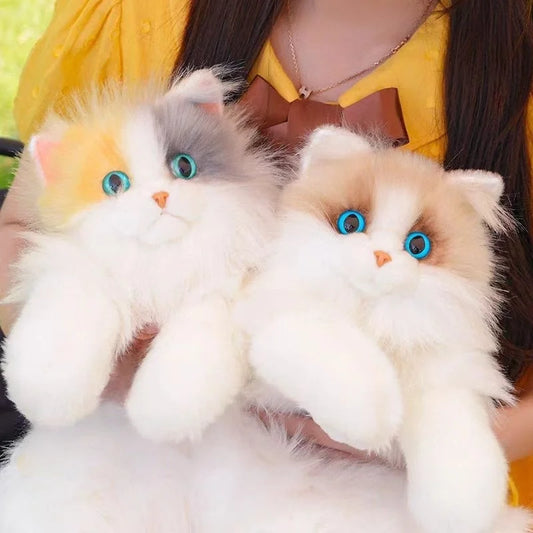 Cute Plush Animal Cat Backpack Multiple Fashion Shoulder Bag