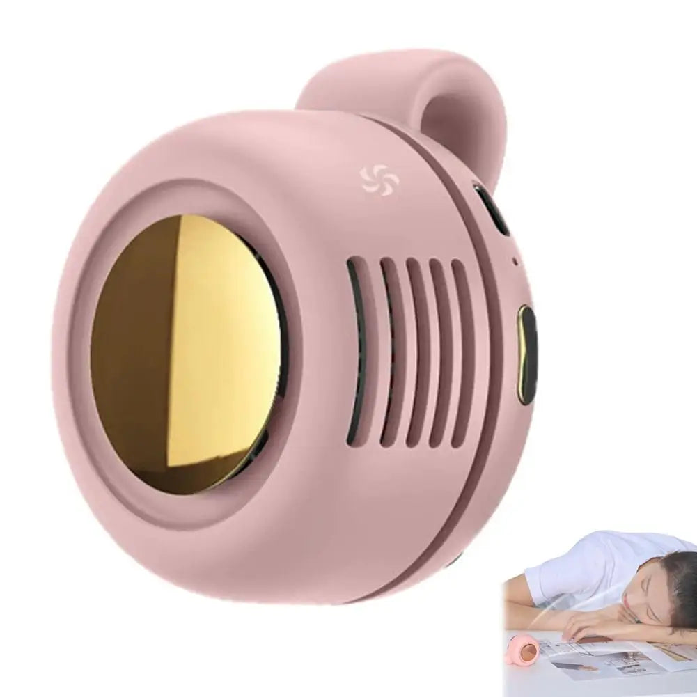 Portable USB Leafless Mini Fan – Silent Rechargeable