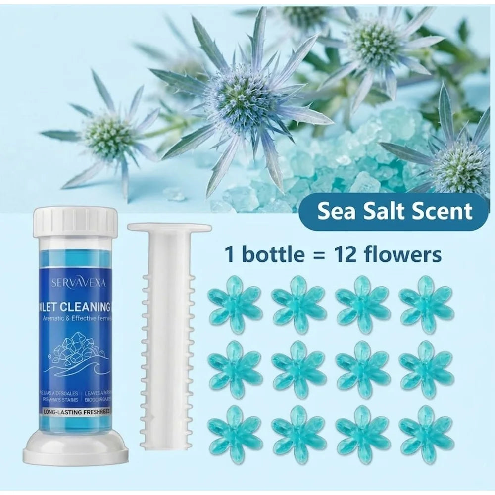 5Pcs Toilet Cleaning Gel Kit – Aromatic Deodorizer & Stain Remover