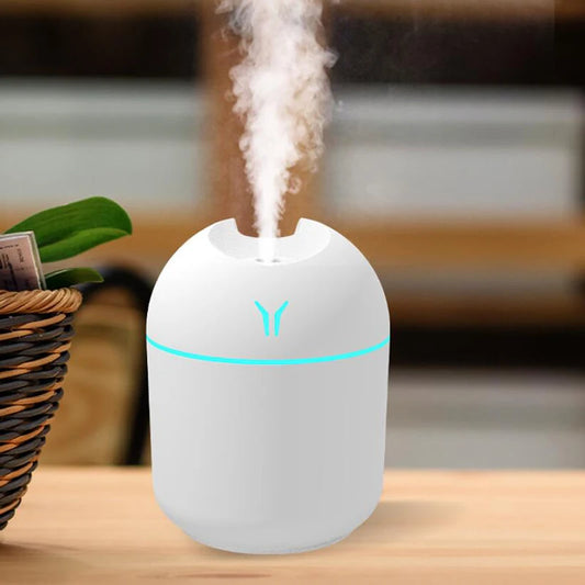 250ml USB Mini Air Humidifier & Aroma Essential Oil Diffuser with LED Light