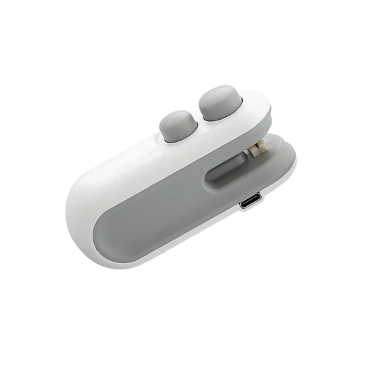 2-in-1 Rechargeable Mini Bag Sealer with Cutter & Magnet