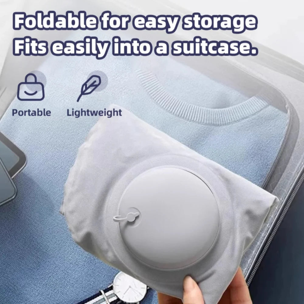 Inflatable Triangular Travel Pillow – Neck, Back & Leg Support Cushion