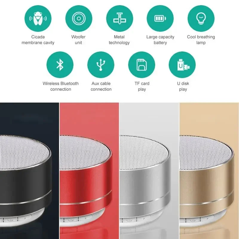 A10 Pocket Size Wireless Speaker – Aluminum Build & FM Radio
